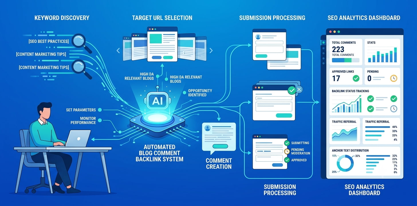 How Blog Commentor Works: The Complete Guide to Automated Blog Comment Backlinks